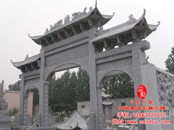牌楼雕刻