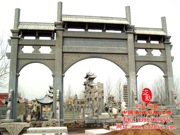 石材山门