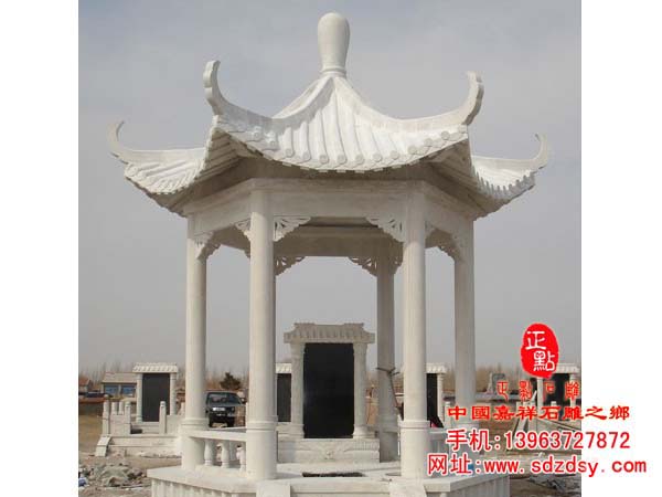 汉白玉亭子