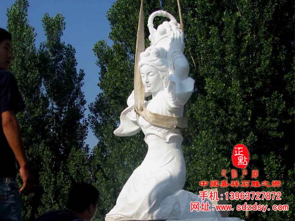 石雕汉白玉人物雕塑