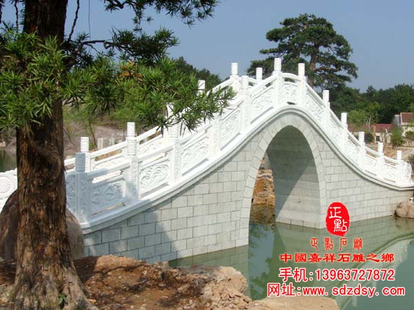 汉白玉石栏板
