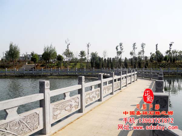 青石景观石栏杆