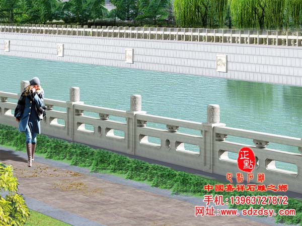 白石栏杆