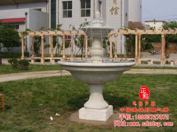 风水石雕喷泉